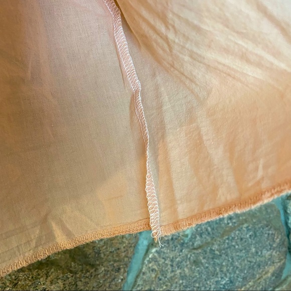 Plus size light cotton blend maxi skirt. - Picture 5 of 5